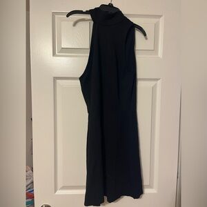 Boston Proper Black One Shoulder Dress